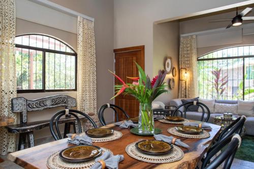 Floor plans, Villa Palmeras with jungle views pool near MA in Barrio Inmaculada
