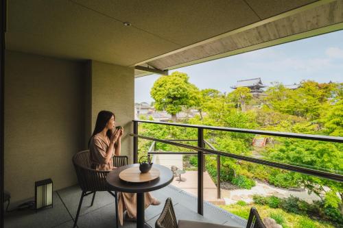 Balcony/terrace, Hotel Okura Kyoto Okazaki Bettei in Sakyo