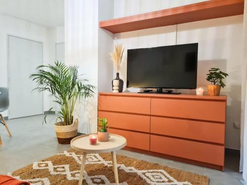 Appartement avec parking privé et terrasse proche Nice/Monaco - Location saisonnière - La Trinité