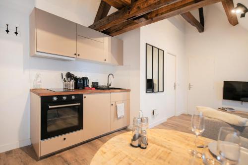 keuken, Le Laurencin Sens - L Authentique - Cœur de ville in Sens