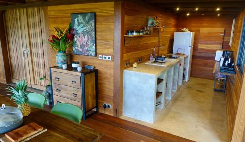 Cocina, Kaya Lodge in Basse-Pointe