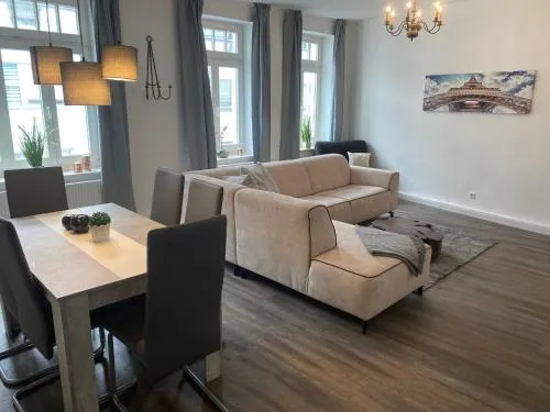 KRABBENNEST Ferienwohnung mit Whirlpool und Infrarotsauna zentral in Rostock, Deutschland