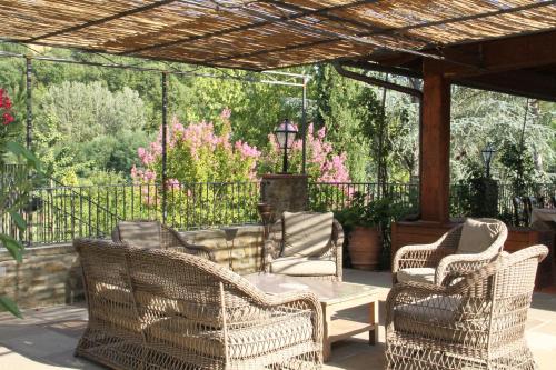 Сад, Villa Rigacci in Реджелло