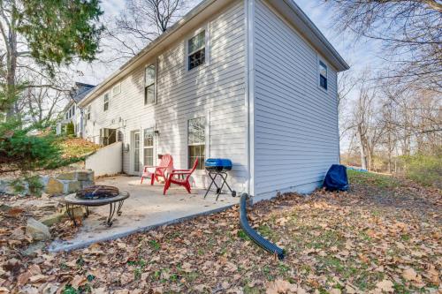 Cozy Liberty Getaway with Fire Pit and Patio!