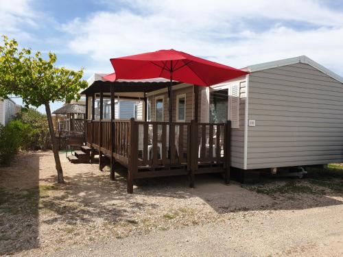 Mobile-home les pieds dans l'eau - Camping - Palavas-les-Flots