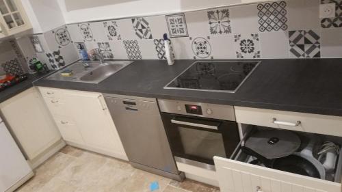 кухня, Le gite de Diane in Бои-д'Арси (Ил-де-Франс)