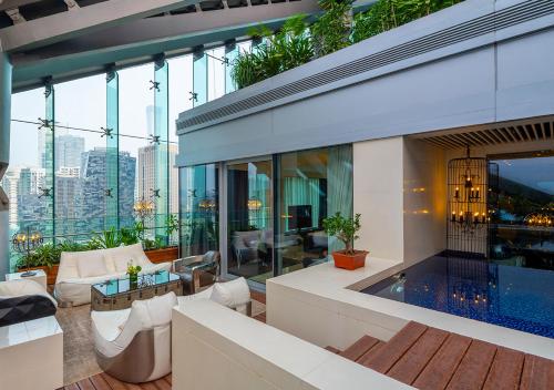 Swimming pool, Hotel Eclat Beijing in Sanlitun Bar St. & Embassy Area