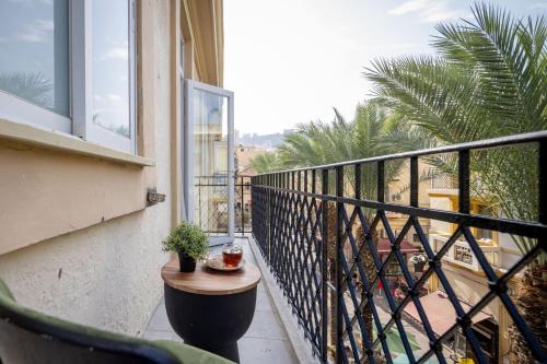 Balcony/terrace, The Printhouse - Downtown Boutique Apartments by Sea N' Rent in Haifa