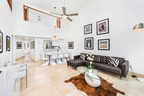 Oceanfront Loft at Castle Beach Club -M15 in Miami Beach, USA