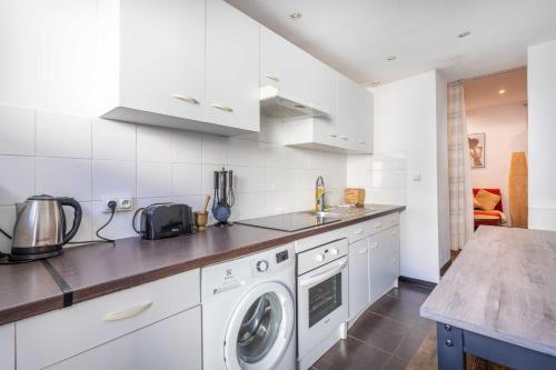 1 bedroom apartment in La Plaine - 주방