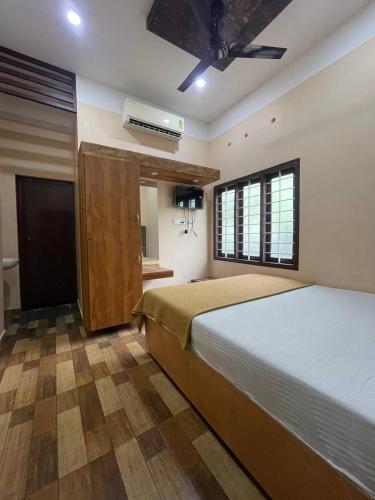1 double bed