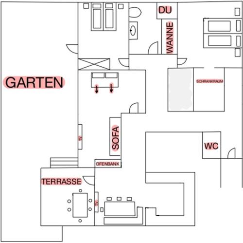 Budget double room - Annex Pension Held 150m 