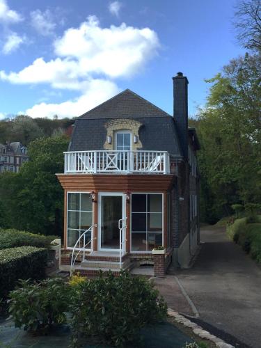 View, Dormy House in Etretat