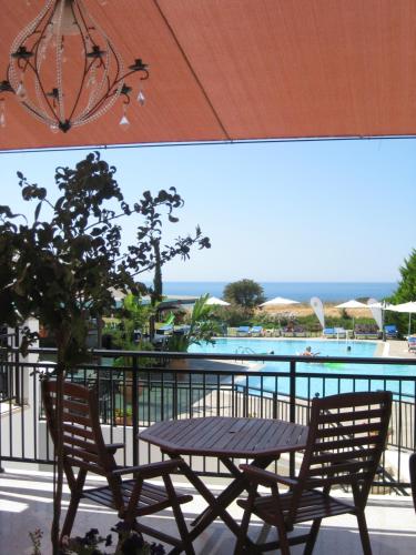Erkély/terasz, Akamanthea Holiday Village in Polis