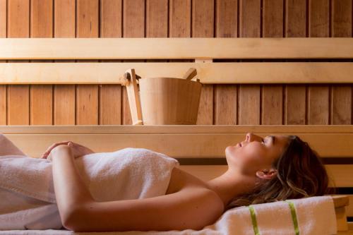 Sauna, Sauerland Alpin Hotel in Schmallenberg
