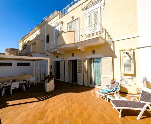 A szálláshely kívülről, Mare e Castello in Manfredonia városközpont
