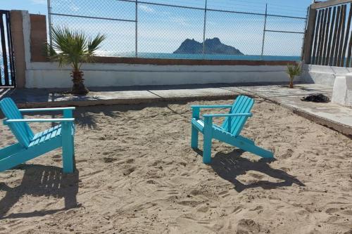 Iekārtas, Casa grande en Bahia de Kino frente al mar in Bahía Kino