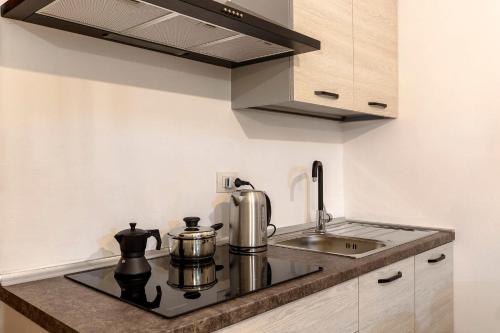 廚房, Appartamento a Figline Valdarno Centro , 2 minuti dalla stazione ! in 菲利內瓦爾達爾諾