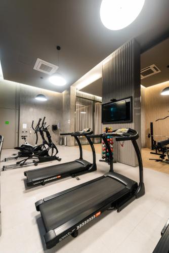 5 Studios Luxo Varanda Cozinha Equipada Piscina Academia Garagem WiFi Perto do Metrô Praça da República São Paulo, São Paulo (fotografie 8)