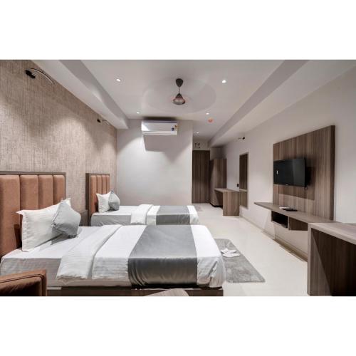 1 double bed