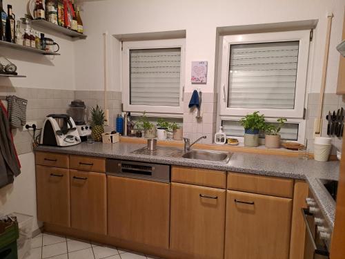 廚房, Schöne helle Wohnung nähe Parkanlage (Schone helle Wohnung nahe Parkanlage) in 肯辛根