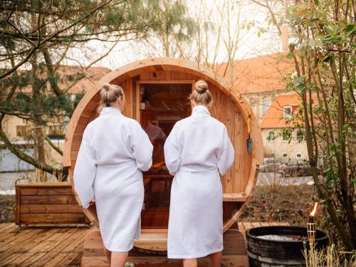 Sauna, Hotel Aahøj in Saeby