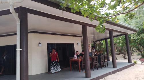 ห้องอาหาร, Yasawa Long Beach Hideout Resort in เกาะมาตาคาวา เลวู