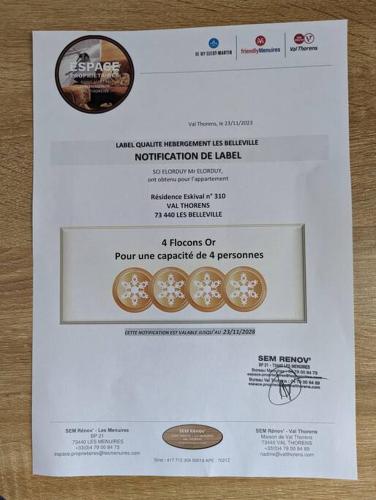 Superbe appartement sur le front de neige Superbe appartement sur le front de neige