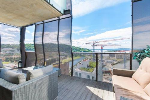 Super Central Designer Penthouse at 19th floor with Amazing View!