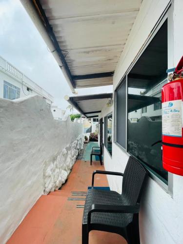 Vista exterior, Hostal Darwin in Galapagos