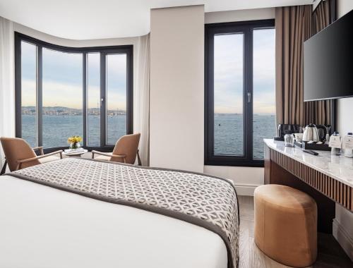 Suite, junior, meerblick