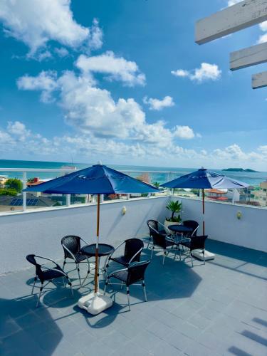 Balcony/terrace, Gaivotas Praia Hotel in Ingleses