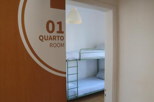 Terrace Lisbon Hostel Room Type - Bunk Bed in Mixed Dormitory Room (4 Adults) 
