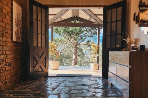 Kilátás, Savvanah Farmstay family friendly home with stunning views and spa in Chum Creek