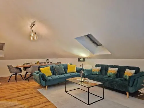 Design-Penthouse I 90qm I Europapark I Boxspring I Parkplatz in Lahr, Deutschland