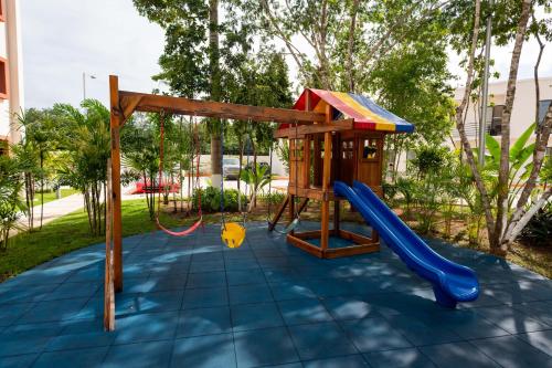2BR Moderno en residencial Ombu, Cancún (fotografie 10)