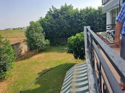 Balcony/terrace, BnBBuddy 3 Bhk FarmHouse,Gurugram in Sohna