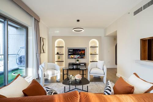 Magnificent Mesmerizing 2BR Burj Khalifa View, Dubaj (fotografie 4)