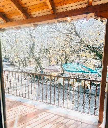Balkons/terase, Mountain Hotels "Aroanides" in Kleitoria (Akhaia)