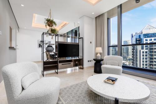 Maison Privee - Classy Urban Retreat with Amazing Dubai Canal Views, Dubaï (photo 3)