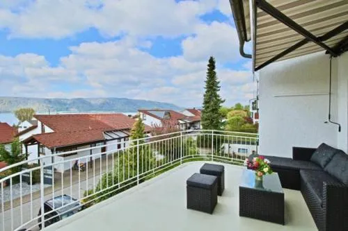 Seeterrasse mit Seeblick in Sipplingen, Deutschland