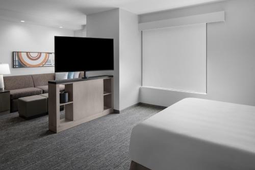 1 king bed, 1 sofa bed