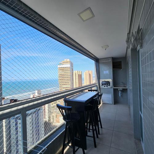 Unita Boqueirão- Apto vista mar com piscina a 70 metros da praia