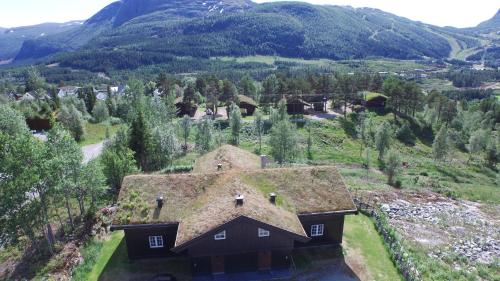 Hotellet från utsidan, Kirkebøen Hytter in Hemsedal