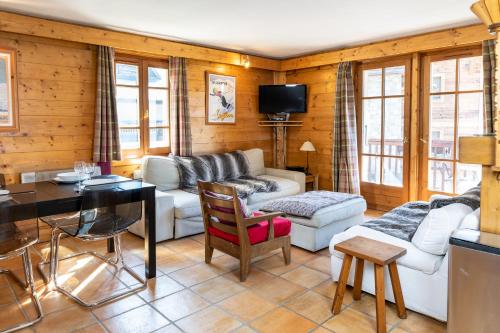 Bel appartement au coeur du village - Location saisonnière - Megève