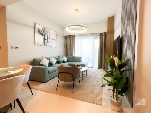 Burj Royale Luxury 1B Balcony & City View Downtown, Дубай