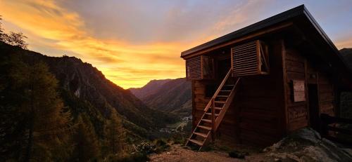 Viesnīcas āriene, SKYLODGE 'il Rifugio dell'Anima' in Usseglio