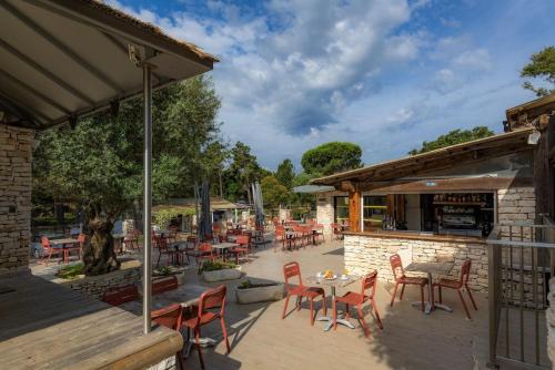 Étterem, Camping Campo Di Liccia in Bonifacio
