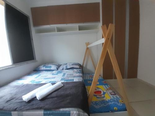 Apartamento flat em condomínio club