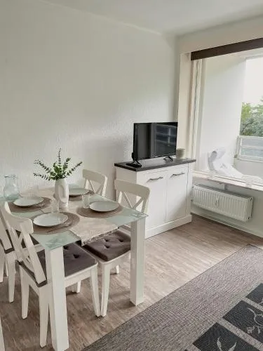 Strandnahe Wohnung mit Meerblick in Sierksdorf, Deutschland